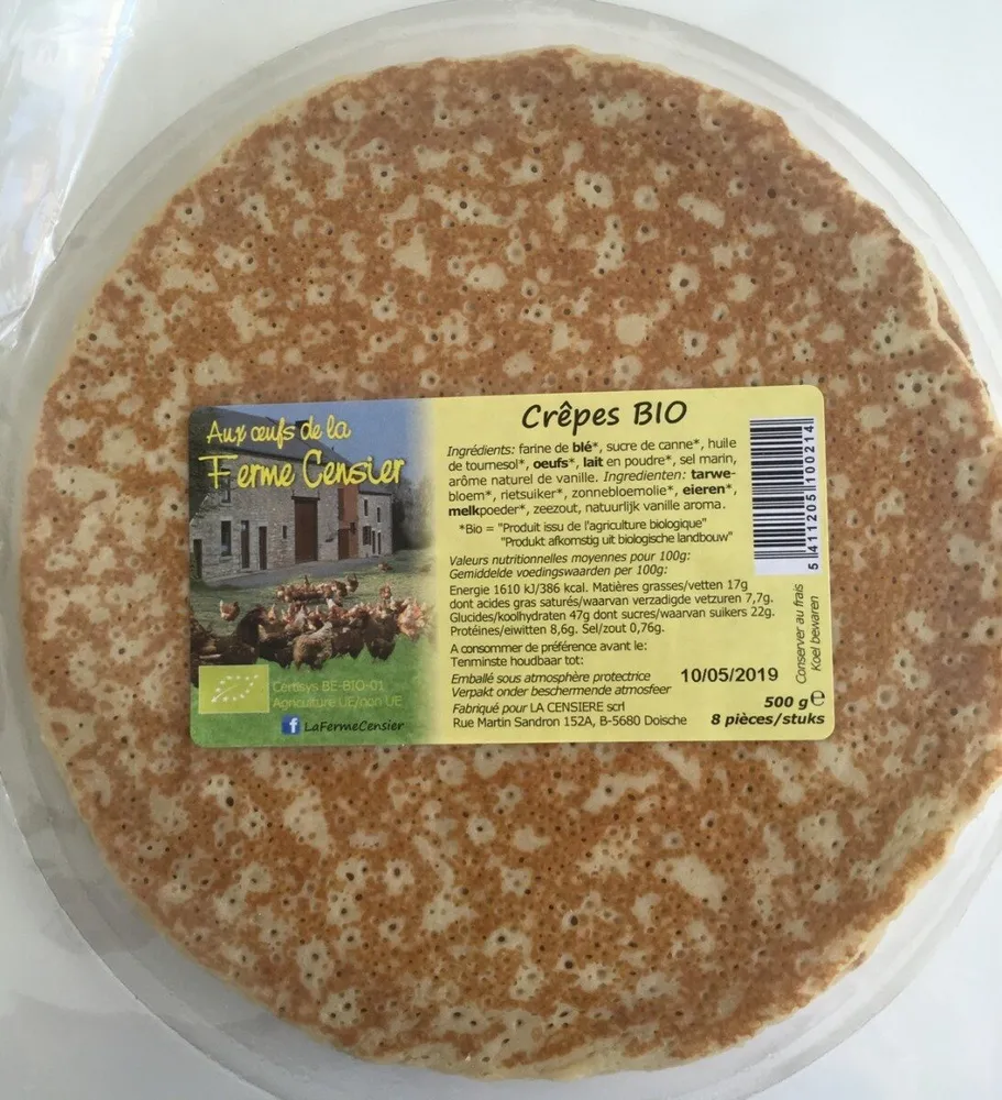 Crêpes bio