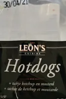 Petit pain hot-dog au poulet