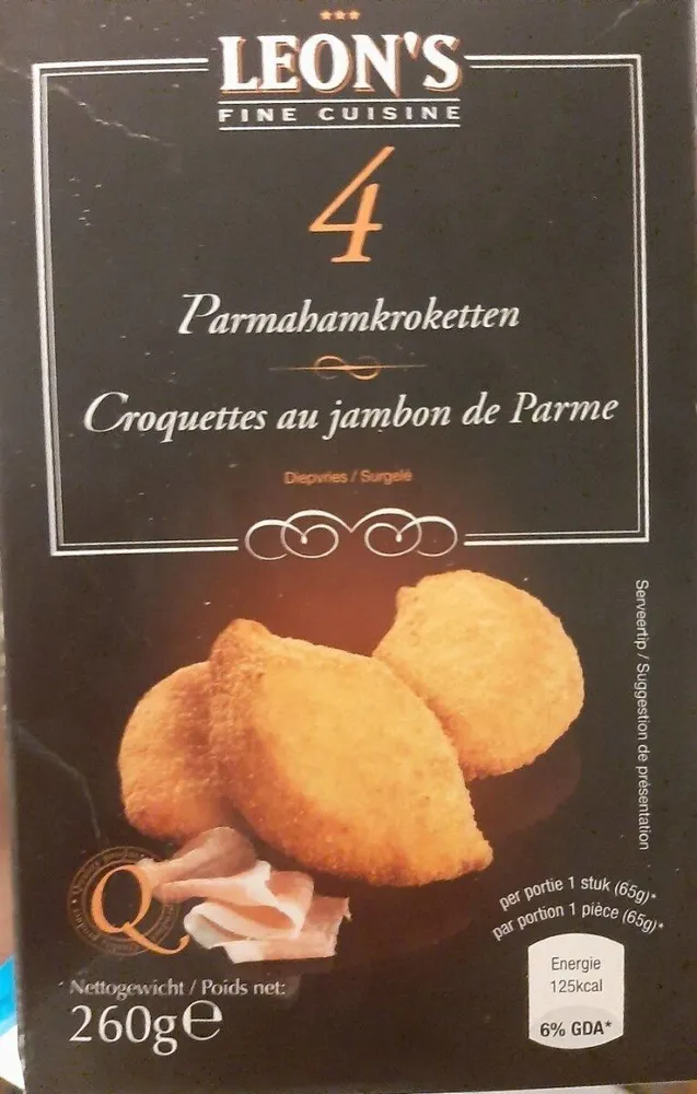 Croquettes au jambon de Parme