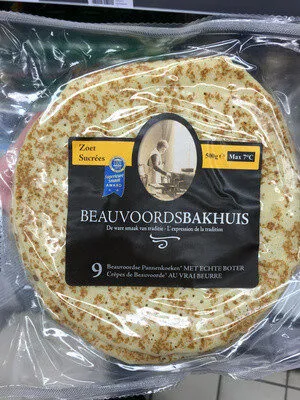 Crêpes de Beauvoorde sucrées au vrai beurre