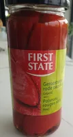 Geroosterde rode paprika