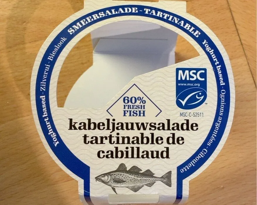 Tartinable de cabillaud