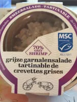 Tartinable de crevettes grises