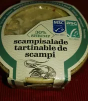 Salade scampi