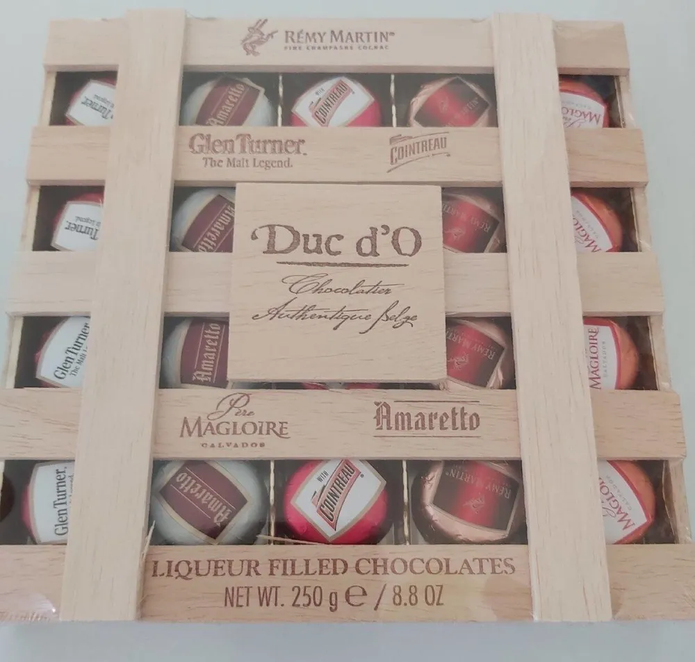 Duc D'o Liqueurs In a Wooden Crate 250G
