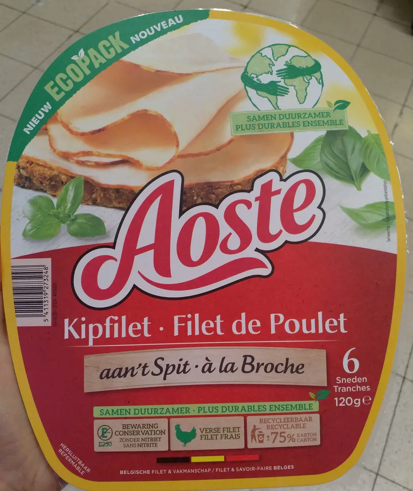 Aoste Fil. poul. broche 6TR.