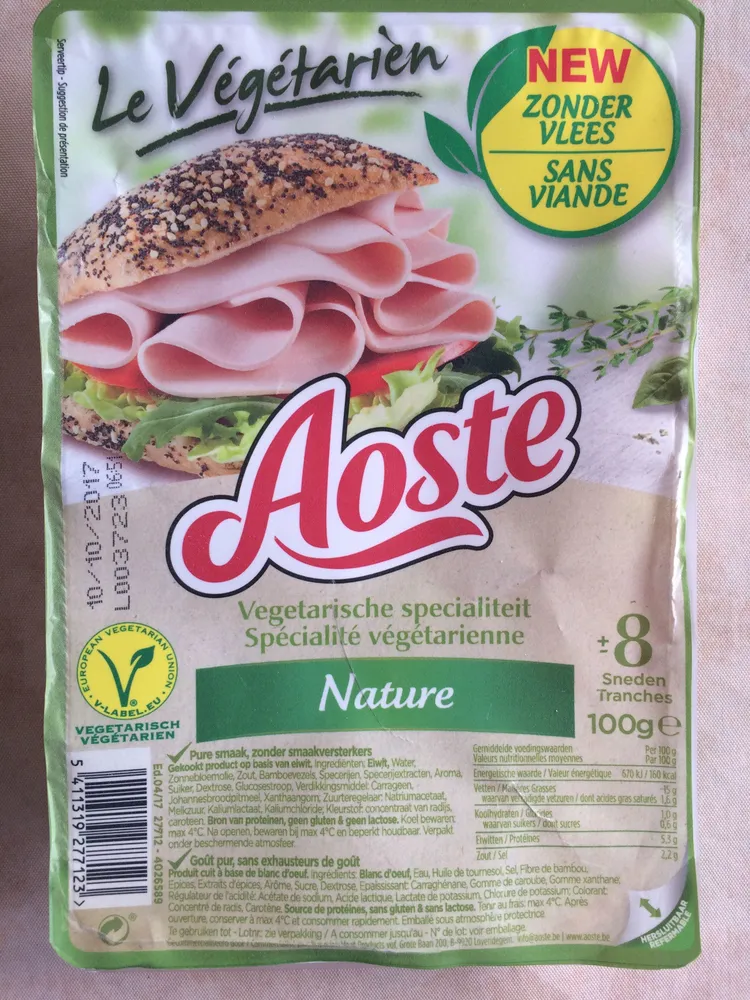 Spécialité végétarienne Nature
