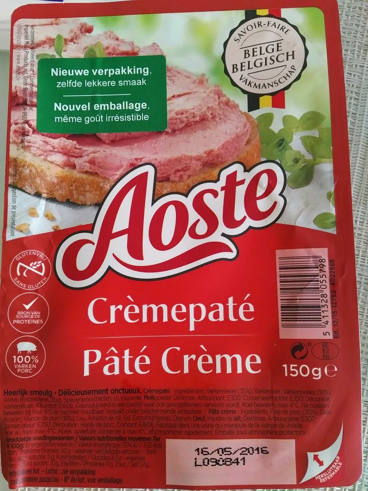 Pate creme