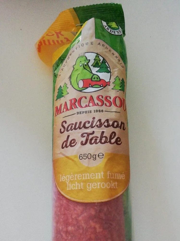 Saucisson de table