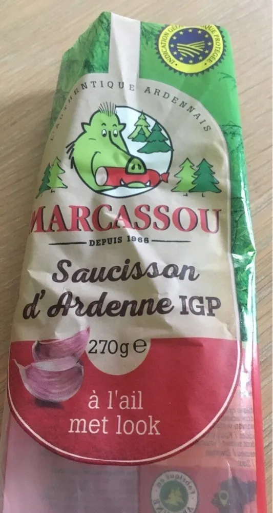 Saucisson d'Ardenne IGP
