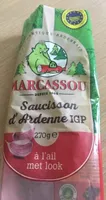 Saucisson d'Ardenne IGP