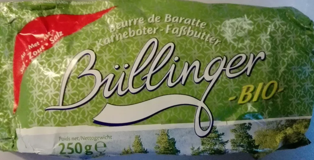 Beurre de Baratte Bio Salé