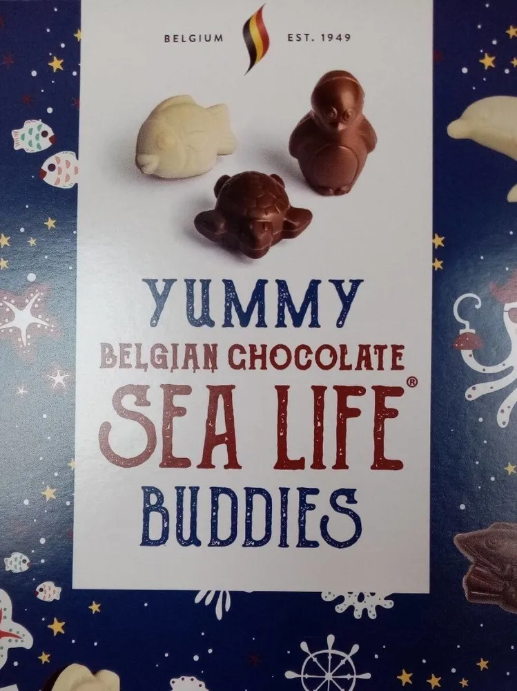 YUMMY BELGIAN CHOCOLATE SEA LIFE BUDDIES