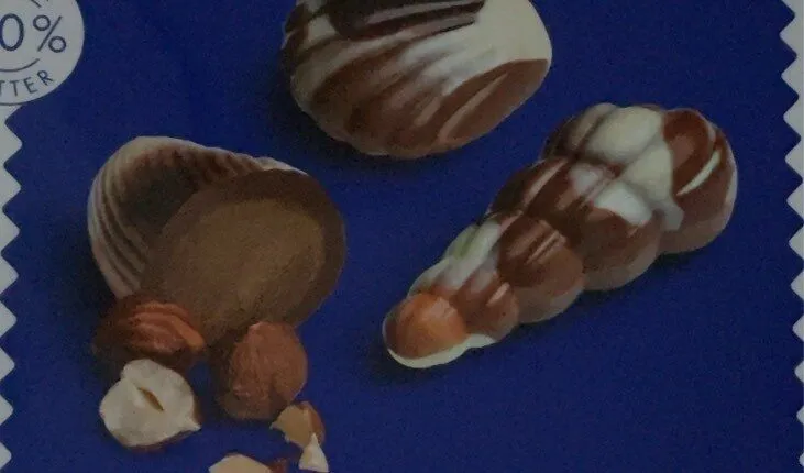 Chocolate seashells