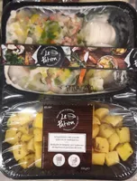 Roulade de limande avec Julianne de légumes et pommes de terre