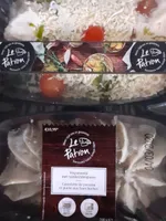 Cassolette de poisson et purées aux fines herbes