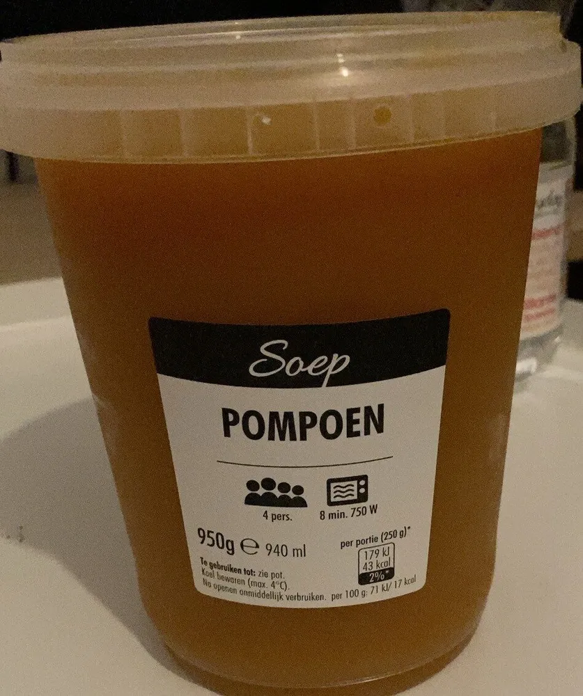 Pompoen soep