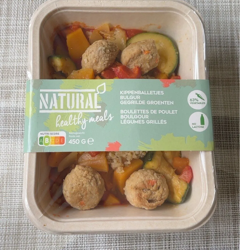 Natural healthy meals