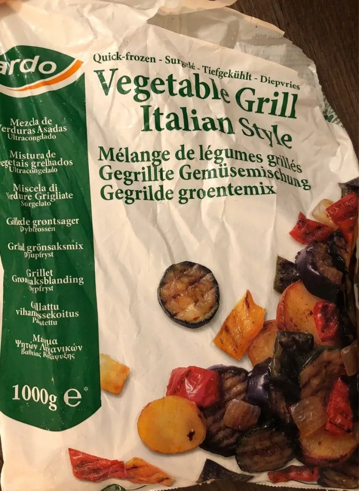 Vegetable Grill Italian Style