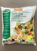 Fruits exotiques au jus de fruits de la passion
