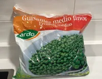 Guisantes medio finos