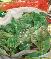 Espinacas hoja porciones