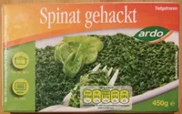 Spinat gehackt