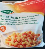 Duo of rissolées (potato & sweet potato)