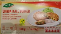 Quinoa kale burger