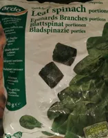 Épinards branches portions