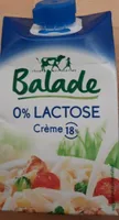 Crème sans lactose