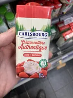 Crème entière authentique