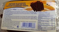 Gauffre vanille nappée goût cacao