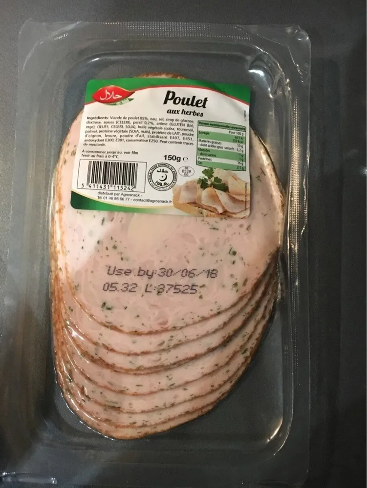 Poulet aux herbes