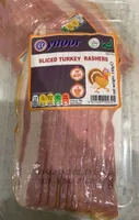 sliced turkey rashers