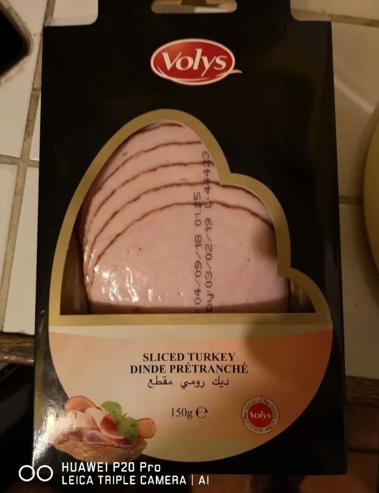 Volys Sliced Turkey Breast