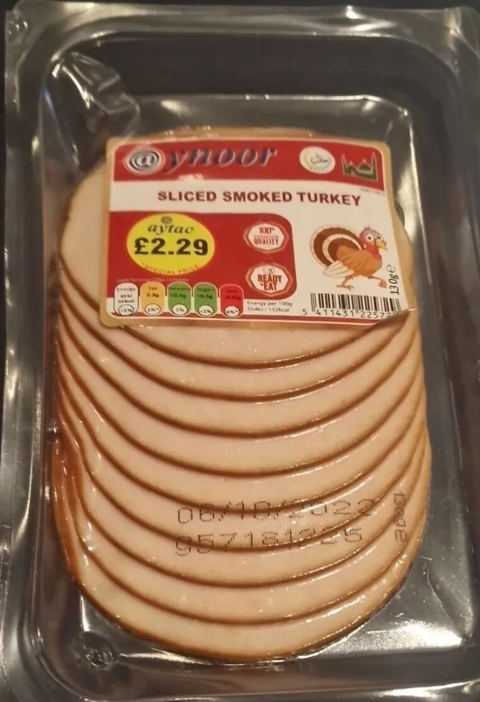 Sliced Smoked Turkey