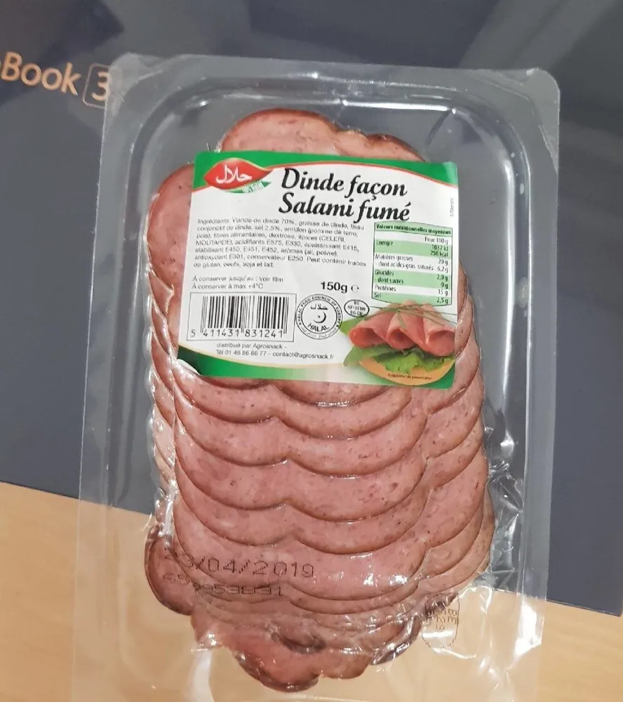 Dinde façon salami fumé