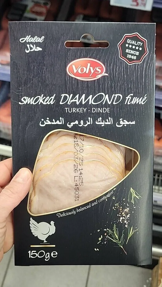 Smoked Diamond fumé Turkey dinde