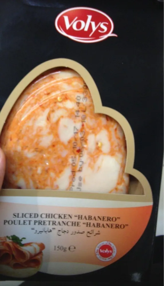 Poulet pretranche habanero