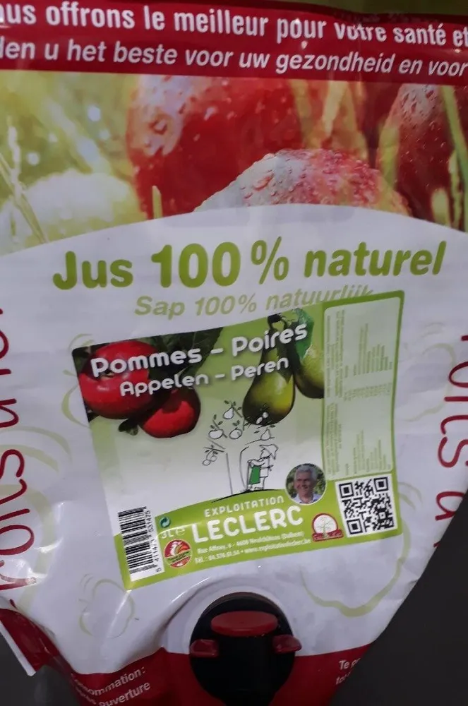 Jus pommes poires