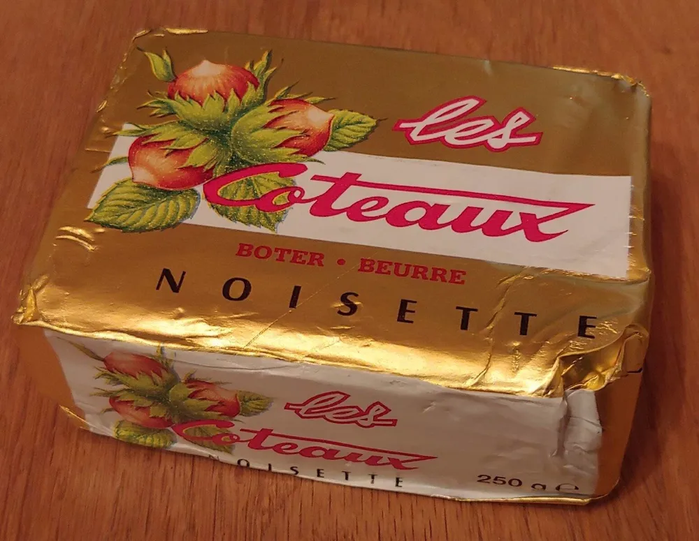 Beurre noisette les coteaux