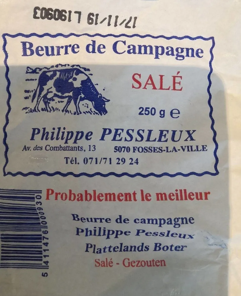 Beurre de campagne salé
