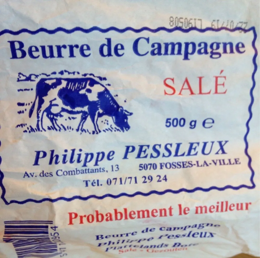 Beurre de campagne salé