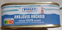 Ansjovis Anchois Gestrekt Filets Allongés in Zonnebloemolie - à l'huile de tournesol