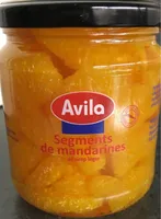 Mandarines en quartiers