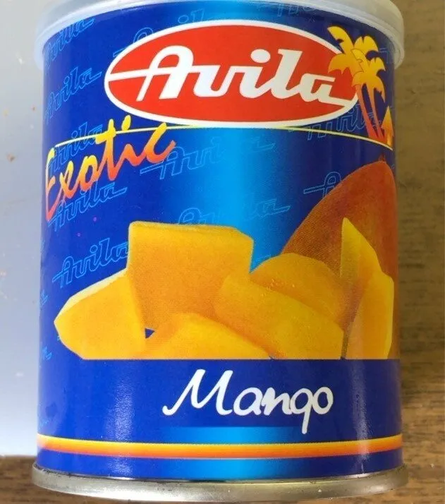 Mangues en des au sirop