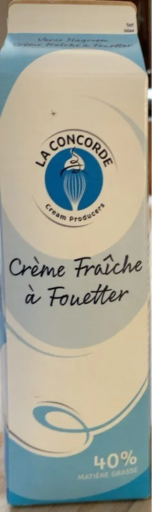Crème fraiche à fouetter