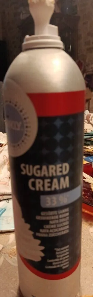 Crème sucrée