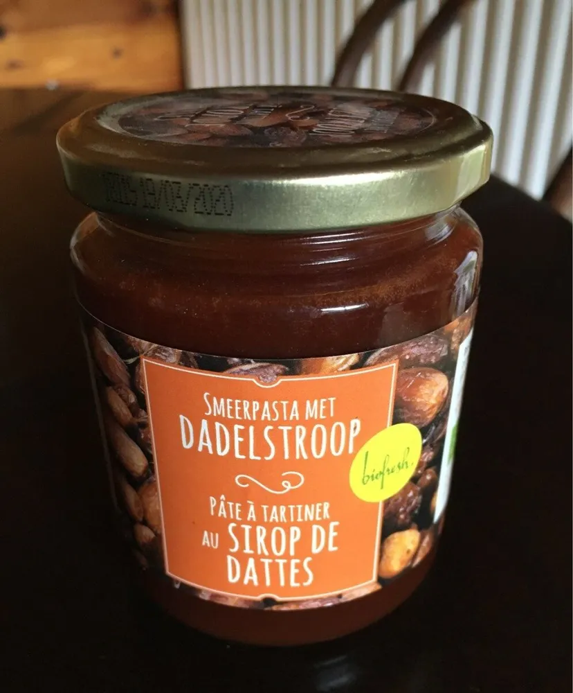 Pâte à tartiner au sirop de dattes